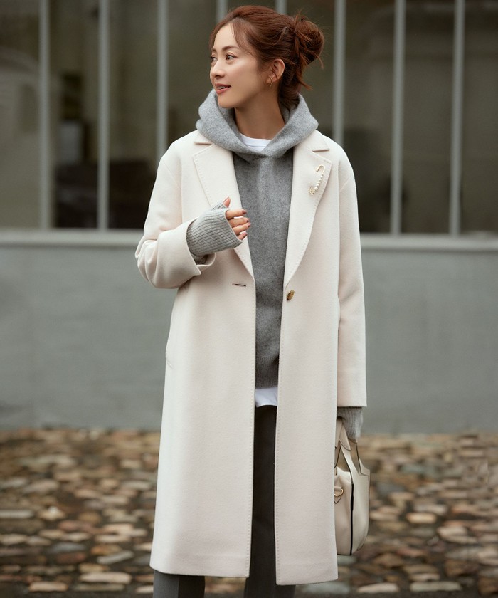 23区 ベージュ トレンチコート 23区 MANTECO トレンチコート （ベージュ系） -靴＆ファッション通販