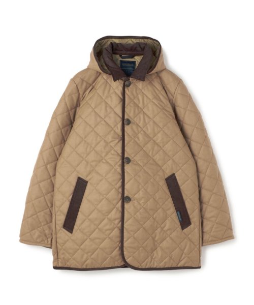 TOMORROWLAND BUYING WEAR(TOMORROWLAND BUYING WEAR)/【別注】LAVENHAM DENSTON ウール フーデッドキルティングコート/45キャメル