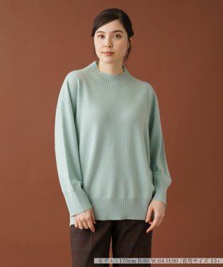 Leilian PLUS HOUSE/カシミヤボトルネックニット【my perfect wardrobe】/505686295