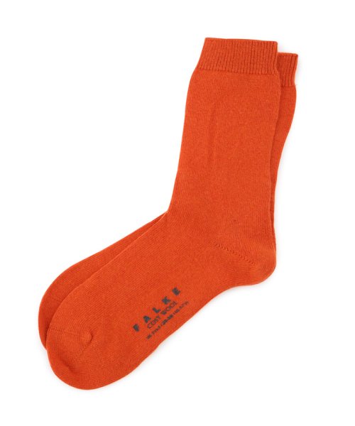 サロン　アダム　エ　ロペ(サロン　アダム　エ　ロペ)/【FALKE（ファルケ）】Cosy Wool Socks/オレンジ系（72）