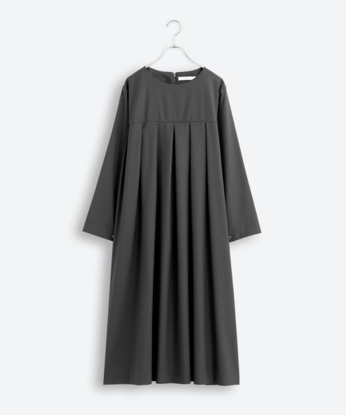 「KELEN/ケレン」タックデザインワンピース/HILA 身幅 肩幅 総丈 そで丈