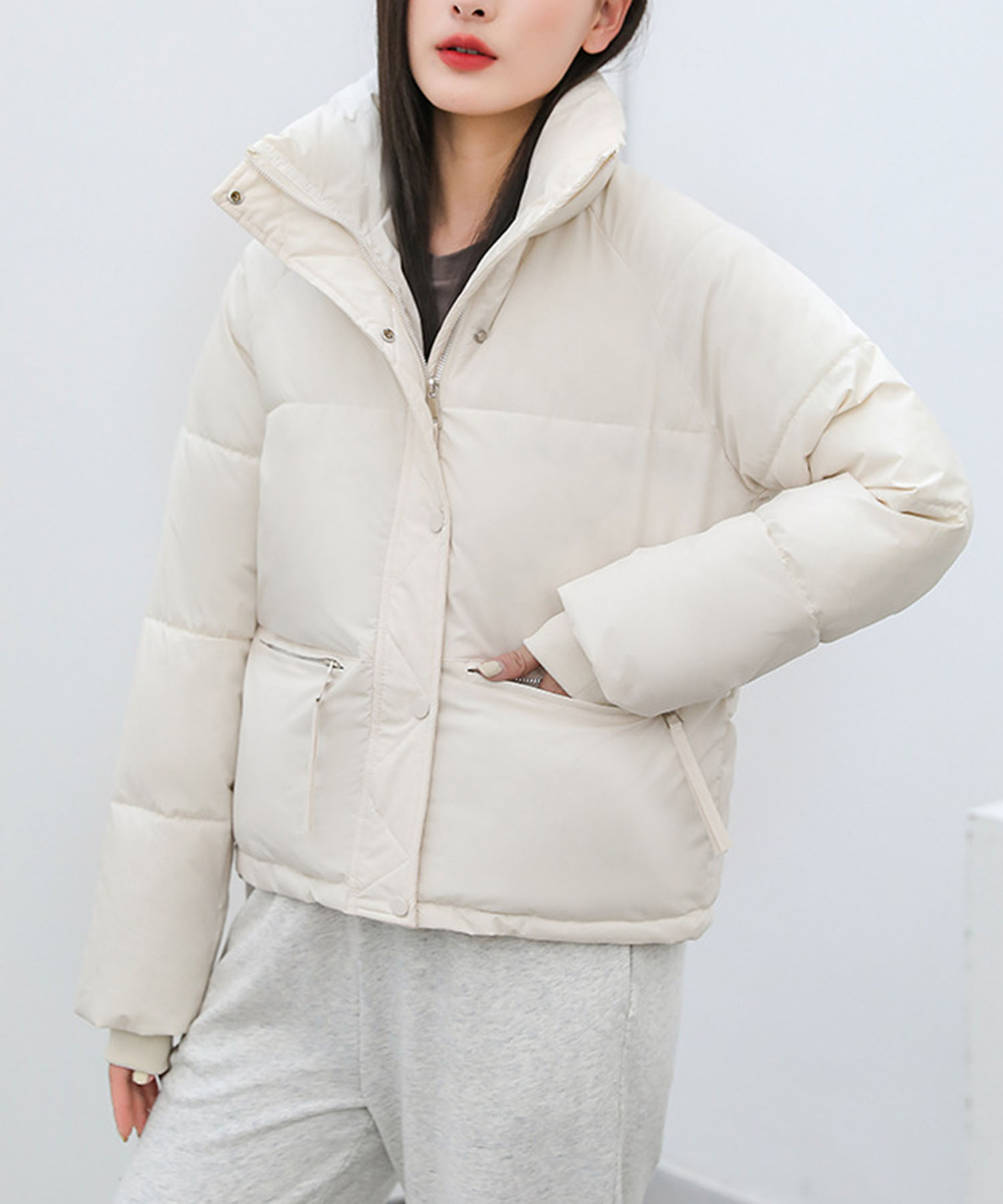 MAISON BREEZE】ビッグシルエットチェックコート KNF037-