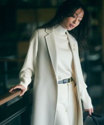 NIJYUSANKU（SMALL SIZE）(23区（小さいサイズ）)/【杏さん着用/洗える】ウールカシミヤ ハイネック ニット/ホワイト系