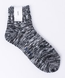 SHIPS MEN(シップス　メン)/SHIPS: SLAB MIX  SOCKS ソックス/ホワイト