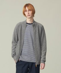 J.PRESS MENS(J．プレス　メンズ)/【WEB限定】畔編み フルジップカーディガン/ライトグレー系