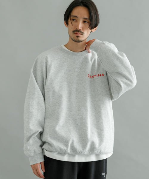 URBAN RESEARCH(アーバンリサーチ)/URBAN RESEARCH iD　CANTINA Sweat Crew Neck/ASH