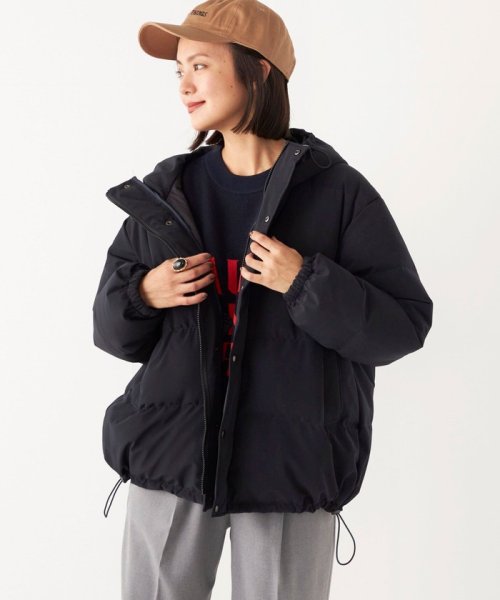 SHIPS Colors:ストレッチ タフタ ショート ダウン HO1376632100(10450円)