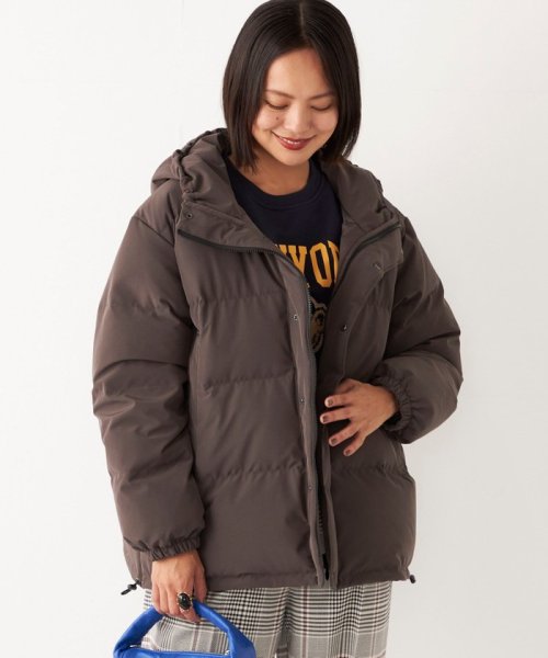 SHIPS Colors:ストレッチ タフタ ショート ダウン HO1376632100(10450円)