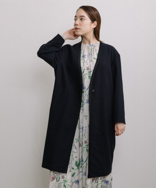 【Liyoca】コットンウールカルゼノーカラーコート D2758019210(21252円)