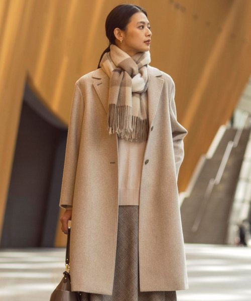 ブレンドビーバー チェスター コート 