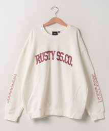 RUSTY Kids(ラスティ　キッズ)/【RUSTY】KIDSスウェット/オフホワイト