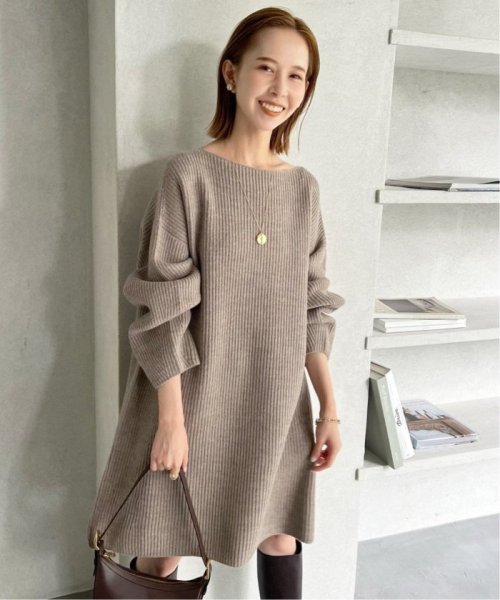 追加5》ファインウールニットミニワンピース(505753297) | スローブ 