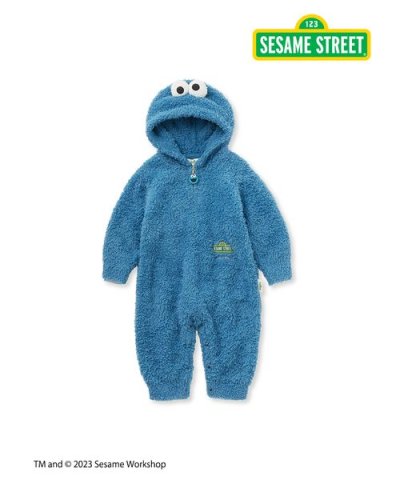 【SESAME STREET】【BABY】クッキーモンスターロンパース