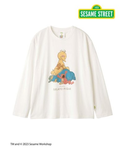 【SESAME STREET】【HOMME】ワンポイントTシャツ