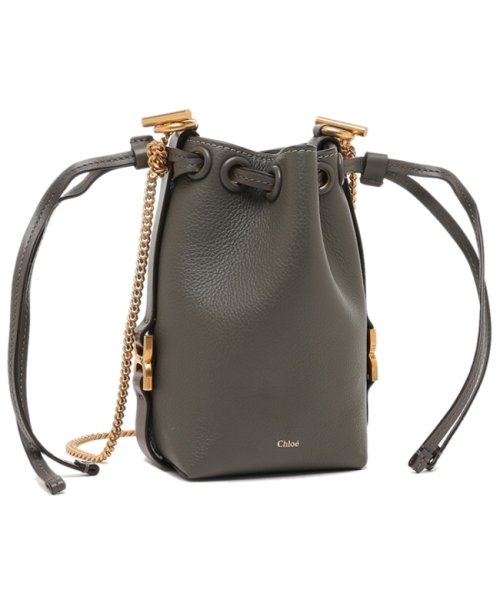 Chloe(クロエ)/クロエ ショルダーバッグ マーシー マイクロバケットバッグ グレー レディース CHLOE CHC23AP844I31 066/その他