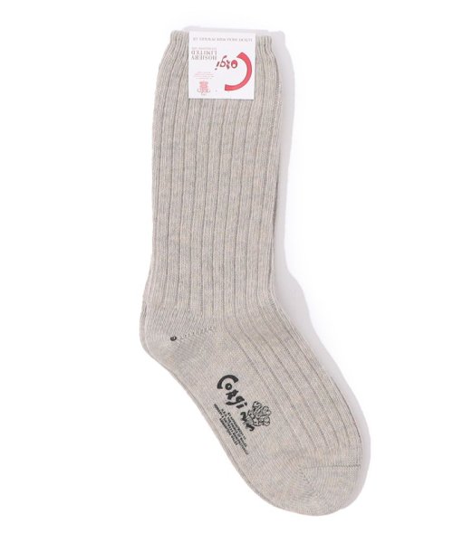 TOMORROWLAND GOODS(TOMORROWLAND GOODS)/corgi Wool socks/42ライトベージュ系