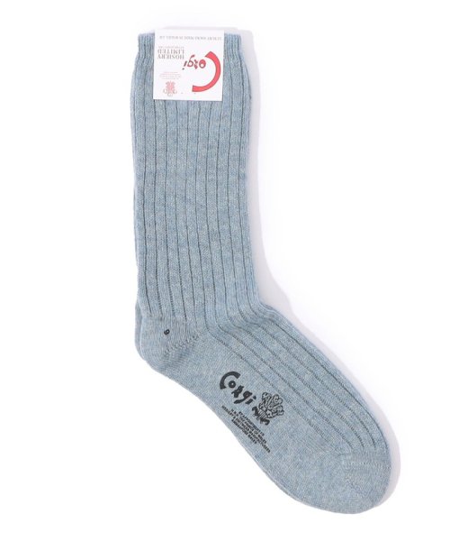 TOMORROWLAND GOODS(TOMORROWLAND GOODS)/corgi Cashmere Cotton Socks/61ライトブルー