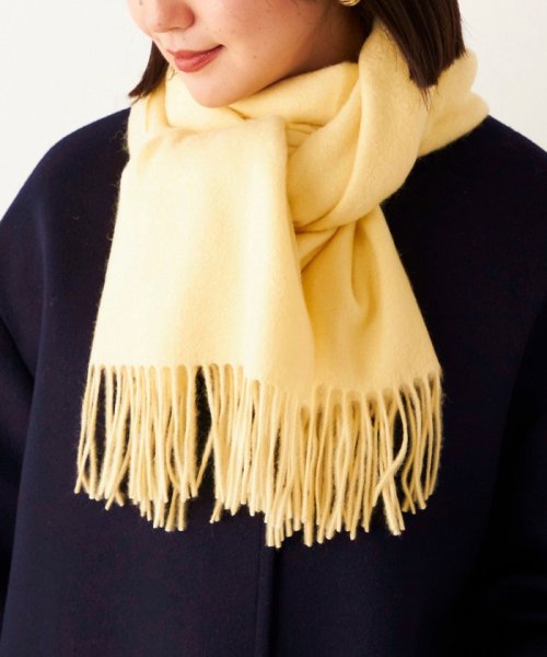 SHIPS Colors:カシミヤ ソリッド ストール SHIPS