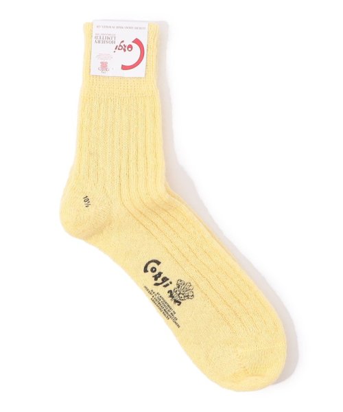 TOMORROWLAND GOODS(TOMORROWLAND GOODS)/corgi Mohair Socks/21ライトイエロー