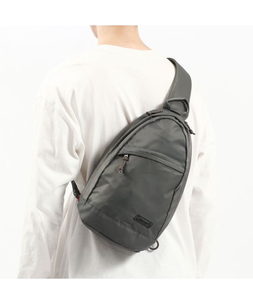 Coleman(Coleman)/【公認販売店】 コールマン バッグ Coleman ボディバッグ WALKER SLING BAG ウォーカー スリングバッグ 斜めがけ ワンショルダー 縦型/グレー系1