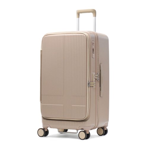 【日本正規品】イノベーター スーツケース M フロントオープン innovator Extreme Journey 75L Middle INV650DOR ×1　メッシュジップポケット