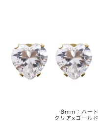 cream dot/全96種類！一粒ビジューのステンレス製シンプルピアス/505431798