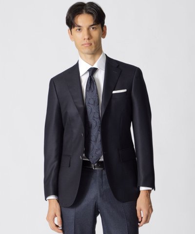 【QUINTESSENTIAL】クラシックホップサックネイビーブレザー