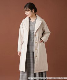 Leilian(レリアン)/中わた入りテーラードコート【my perfect wardrobe】/ベージュ系