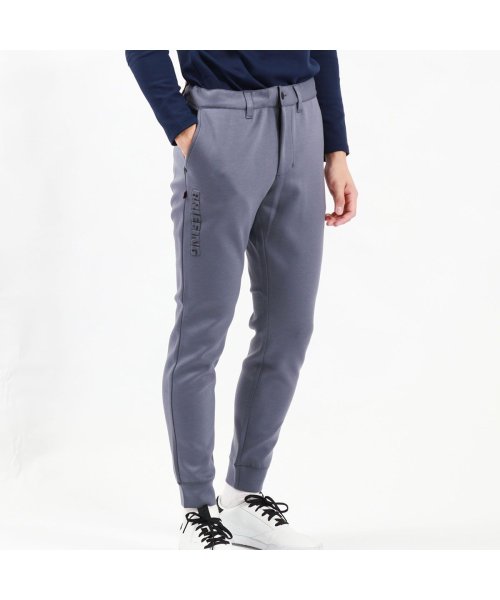 BRIEFING GOLF(ブリーフィング ゴルフ)/日本正規品 ブリーフィング ゴルフ パンツ BRIEFING GOLF M L MENS WARM 3D LOGO JOGGER PANTS BRG233M56/グレー