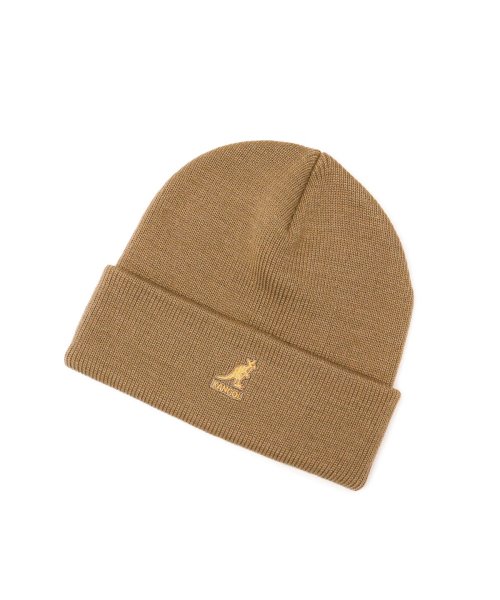 KANGOL(KANGOL)/カンゴール 帽子 ニット帽 メンズ レディース ブランド KANGOL ニットキャップ ビーニー ニットワッチ 2WAY アクリル 234－069619/キャメル