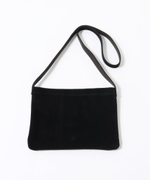 JOURNAL STANDARD(ジャーナルスタンダード)/【hobo/ホーボー】SHOULDER POUCH COW SUEDE/ブラック