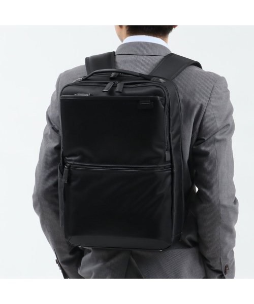 【日本正規品】 サムソナイト ビジネスリュック Samsonite デボネア5 バックパックM 通勤 大容量 A4 B4 撥水 出張 HS3－005 ×1 ジップポケット デボネア5 ポケット