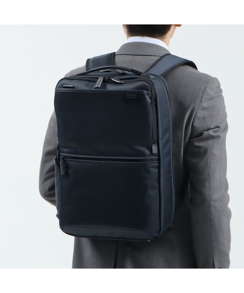 【日本正規品】 サムソナイト ビジネスリュック Samsonite デボネア5 バックパックM 通勤 大容量 A4 B4 撥水 出張 HS3－005 ×1 ジップポケット デボネア5 ポケット