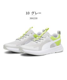 PUMA(PUMA)/プーマ PUMA キッズ 386238 エボルブラン メッシュ JR 09 10 11/グレー