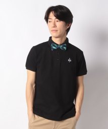 BACK SPIN! (バックスピン)/BACKSPIN BOW TIE POLO SHIRT/ブラック