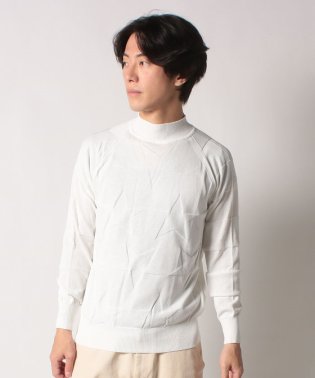 BACK SPIN! /BS! STAR and Border KNIT SWEATER/505742784