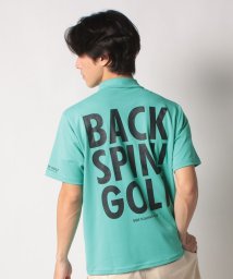 BACK SPIN! (バックスピン)/BACK SPIN! Mock Neck T Shirt/ミント