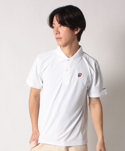 BACK SPIN! (バックスピン)/RS JP original LOGO  POLO SHIRT/ホワイト