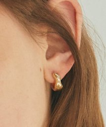 GOLDY/【GOLDY】ミニ プランプ ワンタッチ ピアス ゴールド シルバー アクセサリー フープピアス / 1220104/505745268