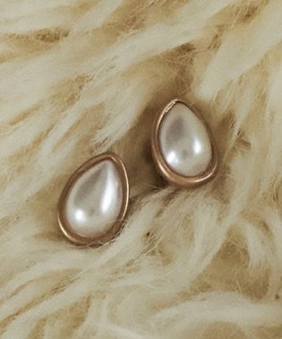 GOLDY/【GOLDY】パール × メタル ドロップ シェイプ ピアス オケージョン アクセサリー お呼ばれ ゴールド シルバー/ 1221109/505745280