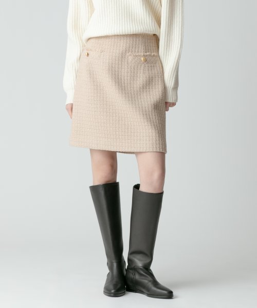 セール】ロービングツイードミニスカート(505755125) | アルアバイル  