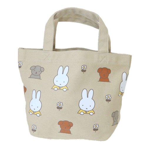 cinemacollection(シネマコレクション)/ミッフィー ランチバッグ ミニトート MIFFY and SNUFFY ディックブルーナ マリモクラフト お弁当かばん 絵本キャラクター グッズ /その他