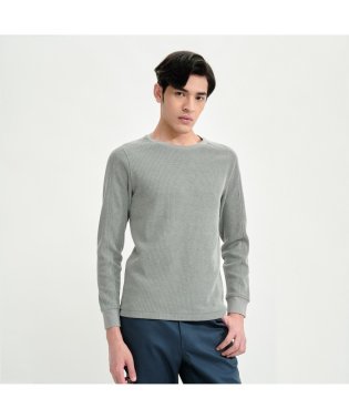 ＡＩＧＬＥ MEN/ロングスリーブワッフルTシャツ/505757620