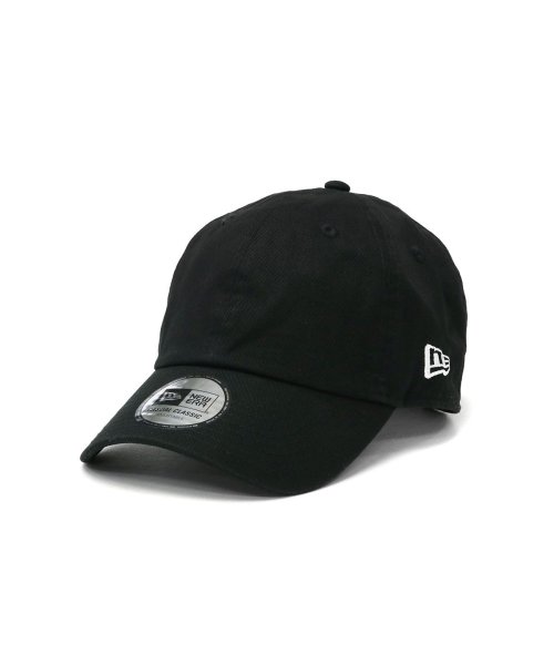 NEW ERA(ニューエラ)/正規取扱店 ニューエラ キャップ 帽子 大きいサイズ NEW ERA ブランド 深め おしゃれ シンプル コットン Casual Classic/ブラック