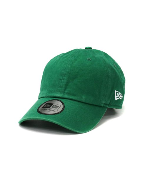 NEW ERA(ニューエラ)/正規取扱店 ニューエラ キャップ 帽子 大きいサイズ NEW ERA ブランド 深め おしゃれ シンプル コットン Casual Classic/グリーン