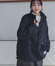 coen(coen)/＜Parknik＞リバーシブルアノラック（WEB限定カラー）/BLACK