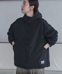 coen(coen)/＜Parknik＞リバーシブルフーディー（WEB限定カラー）/BLACK