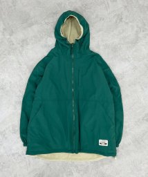 coen(coen)/＜Parknik＞リバーシブルフーディー（WEB限定カラー）/DK.GREEN