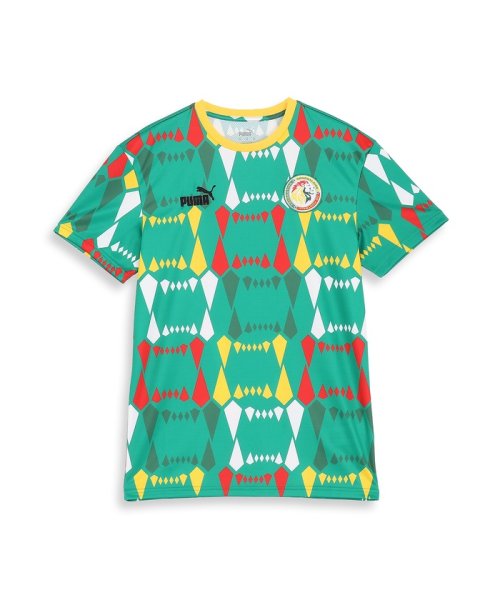 PUMA(PUMA)/メンズ サッカー セネガル FTBLCULTURE Tシャツ/PEPPERGREEN