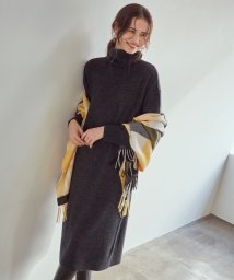 NIJYUSANKU（SMALL SIZE）(23区（小さいサイズ）)/【SLOW/一部店舗限定】ウールナイロンニット ワンピース/グレー系